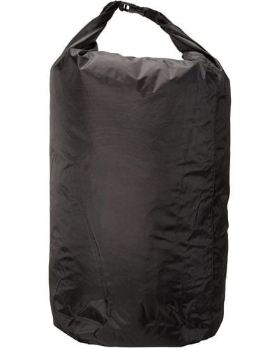 Mountain Warehouse Medium Dry Pack 40l Liner -roll Top Closure Dry Bag - Black