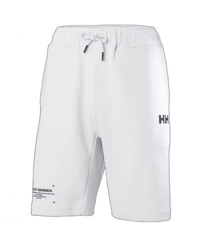 Helly Hansen Move Sweat Bermuda-Shorts - Weiß