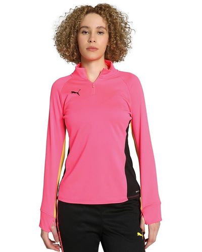 PUMA Sweatshirt Polyester High Neck - Pink