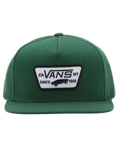 Vans Full Patch Fabric Hat Green