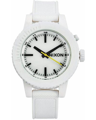 Nixon A287100 Gogo White Dial Watch