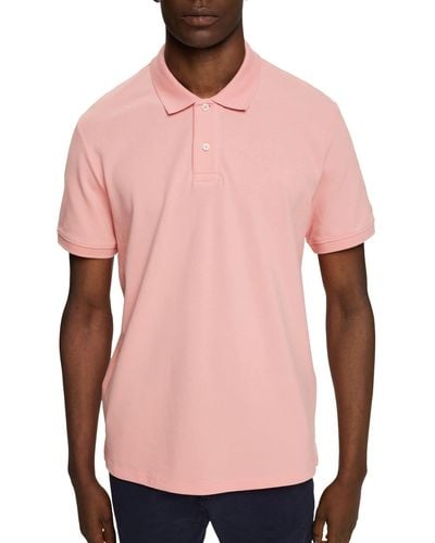 Esprit 993ee2k301 Polo Shirt - Pink