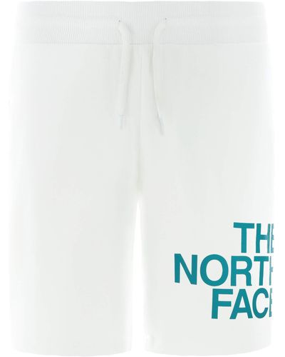 The North Face Sweat Shorts Graphic - White