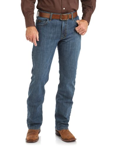 Wrangler Big & Tall 20x Competition Active Flex Slim Fit Jean - Blue