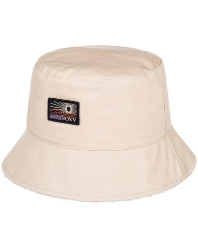 Roxy Reversible Bucket Hat for - Natur