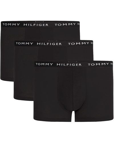Tommy Hilfiger Onderbroeken 3p Kofferbak - Zwart