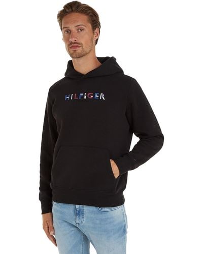 Tommy Hilfiger Sweat À Capuche - Noir