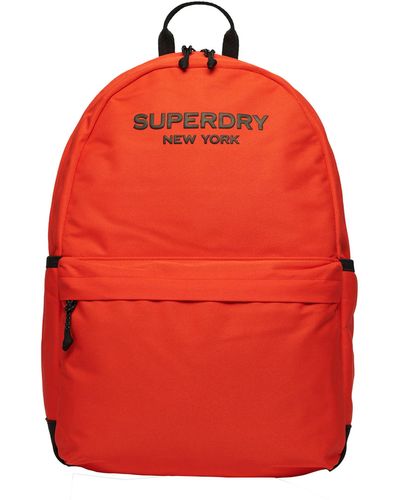 Superdry BAG CITY MONTANA Sunset Red OS - Rot
