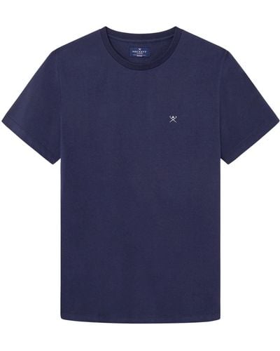 Hackett Classic Ss Tshirt T-shirt - Blue