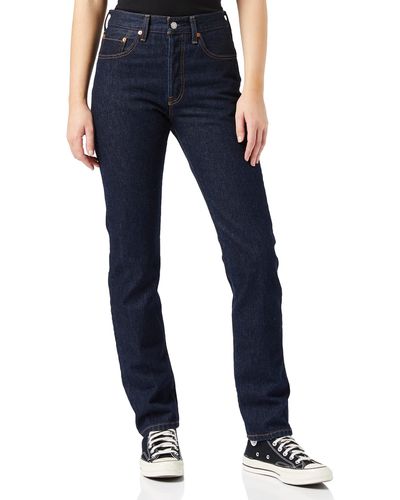 Levi's 501® Crop Jeans,Salsa Stonewash,29W / 30L - Blau