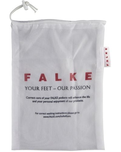 FALKE Washing Bag W Wb Synthetic For Delicates 1 Piece Luggage- Garment Bag - White