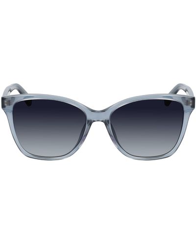 Calvin Klein Ck21529s Rectangular Sunglasses - Blue