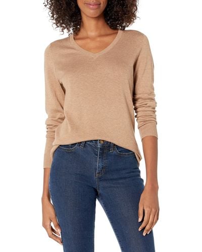 Amazon Essentials Sweater v-neck-sweaters - Blau