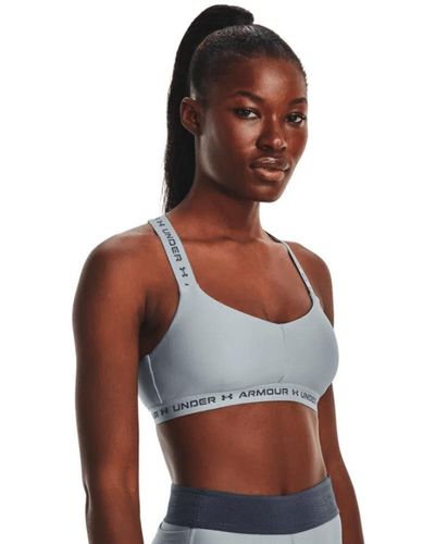 Under Armour Crossback Low Bra Sports - Brown