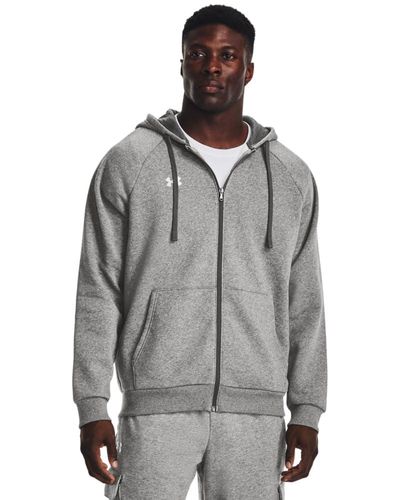 Under Armour Ua Rival Fleece Hoodie in Blue for Men