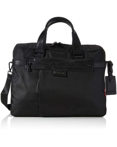 Guess Dan, BAGS BRIEFCASE , Black, One Size - Schwarz