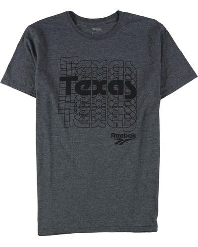 Reebok S Texas Graphic T-shirt - Grey