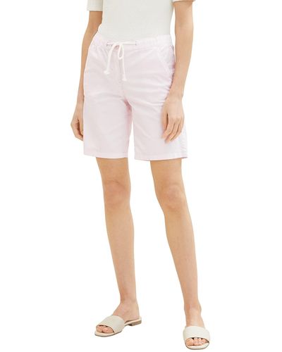 Tom Tailor 1036631 Bermuda Shorts - Pink