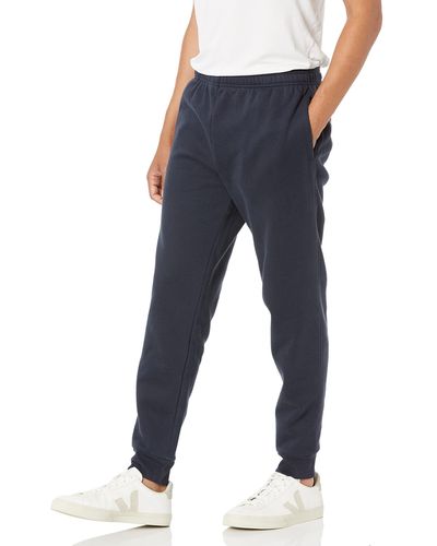 Amazon Essentials Pantalon de Jogging en Molleton - Bleu