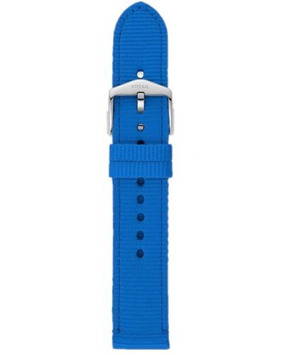 Fossil Limited Edition Pride Blue Ripsband für S181487 - Blau