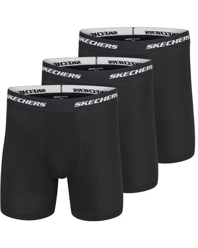 Skechers 3-pack Boxer Briefs - Black