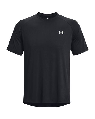 Under Armour S Tech Reflct Short Sleeve T-shirt Black S