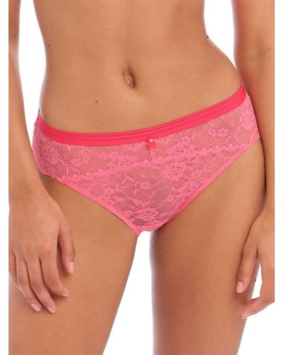 Freya Womens Offbeat Classic Brief Bikini Style Underwear - Pink