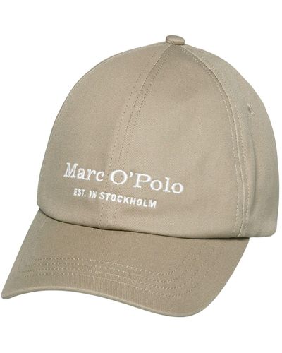 Marc O' Polo Woven Cotton cap Charleston Gray - Neutro