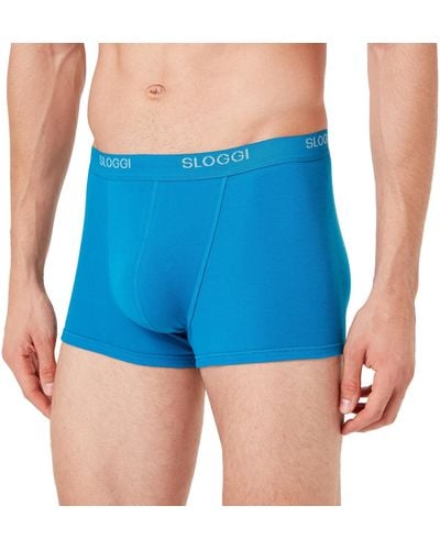Sloggi Men Basic Short Taille Courte - Bleu