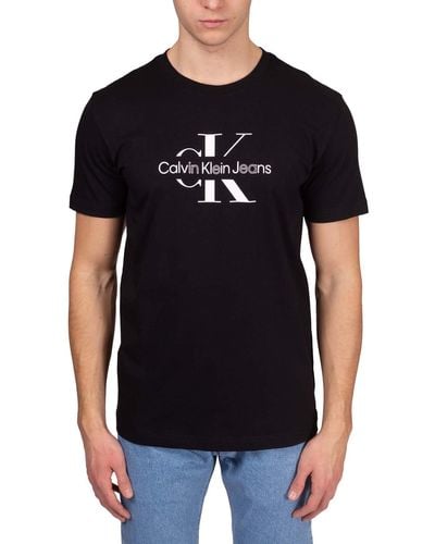 Calvin Klein T-shirt con logo-Nero 2XL