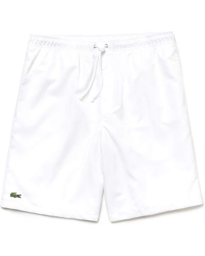 Lacoste Sport Sport Short Relaxed Fit - Blanc
