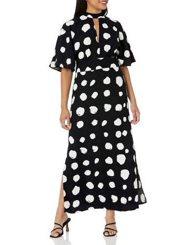 TRUTH & FABLE Amazon-Marke: Kleid Acb042 - Weiß