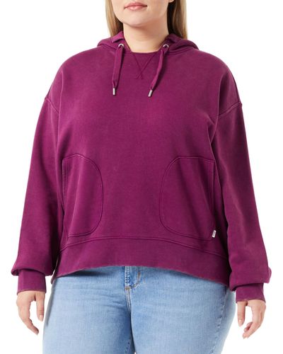 Lee Jeans Relaxed Hoodie - Lila