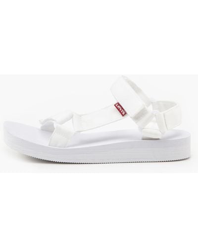 Levi's Levis Footwear And Accessories Cadys Low Sandals - White