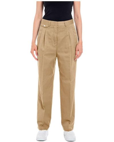Replay W8028.000.84082 Trousers - Natural