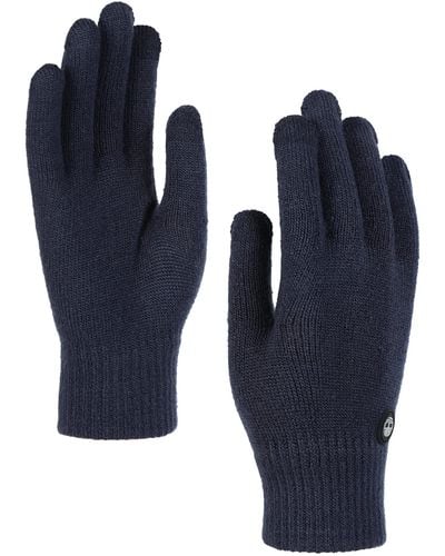 Timberland Magic Glove With Touchscreen Technology Cold Weather - Blue