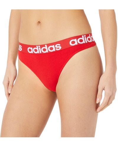 adidas Sports Underwear Thong Strings - Rouge