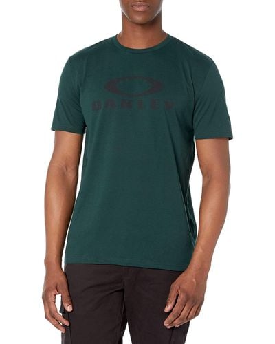 Oakley O Bark Kurzarm-T-Shirt - Grün