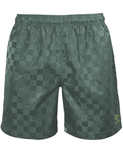 Umbro Checkerboard Short - Green