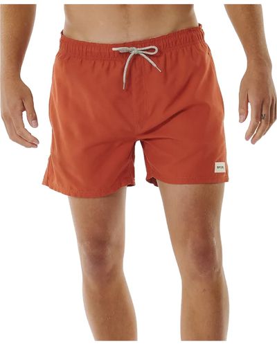 Rip Curl Offset Volley Mens Size - L - Rosso