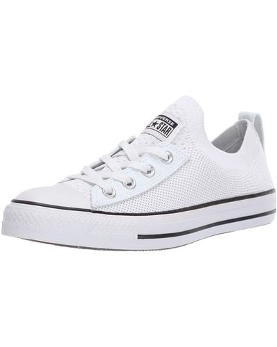 Converse Chuck Taylor Shoreline Knit Slip On Trainers - White