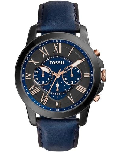 Fossil Watch For Grant - Blue