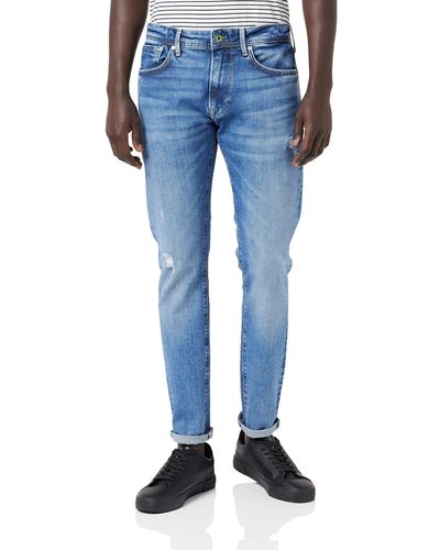 Pepe Jeans Stanley Jeans - Blu