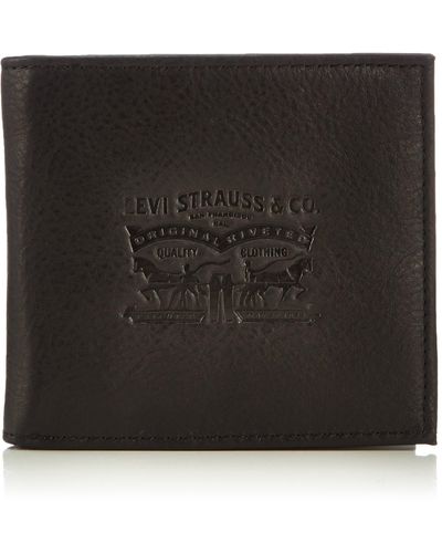 Levi's Clairview Coin Bifold 222539-4 Münzbörsen 2 x 10 x 11 cm (B x H x T) - Schwarz