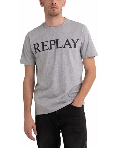 Replay M6475 T-shirt - Grey