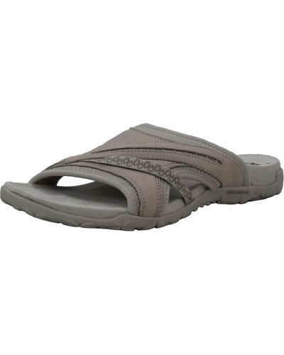 Merrell Terran Slide II Silver Lining Sandal 6 M US - Nero