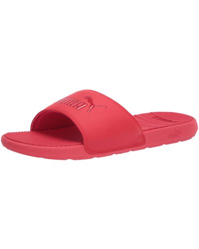 PUMA Cool Cat Slide Sandal - Red