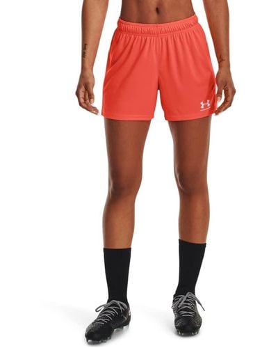 Under Armour Challenger Knit Shorts - Red