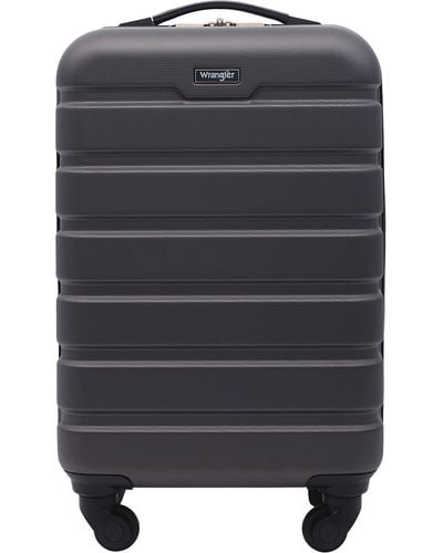 Wrangler 20" Hardside Spinner Carry On Luggage - Gray