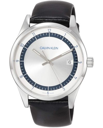 Calvin Klein Analog-Digital Automatic Uhr mit Armband S7200651 - Schwarz